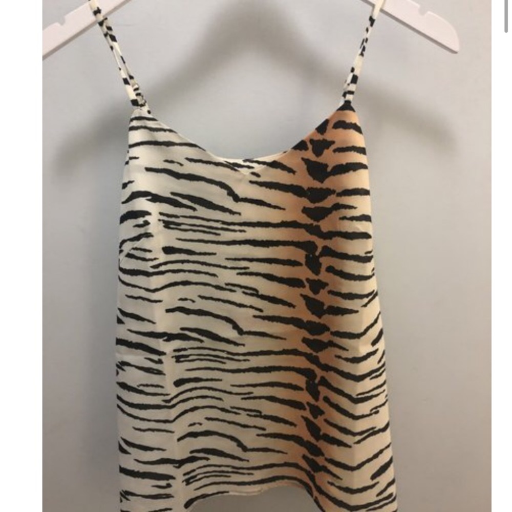 Tiger print tank